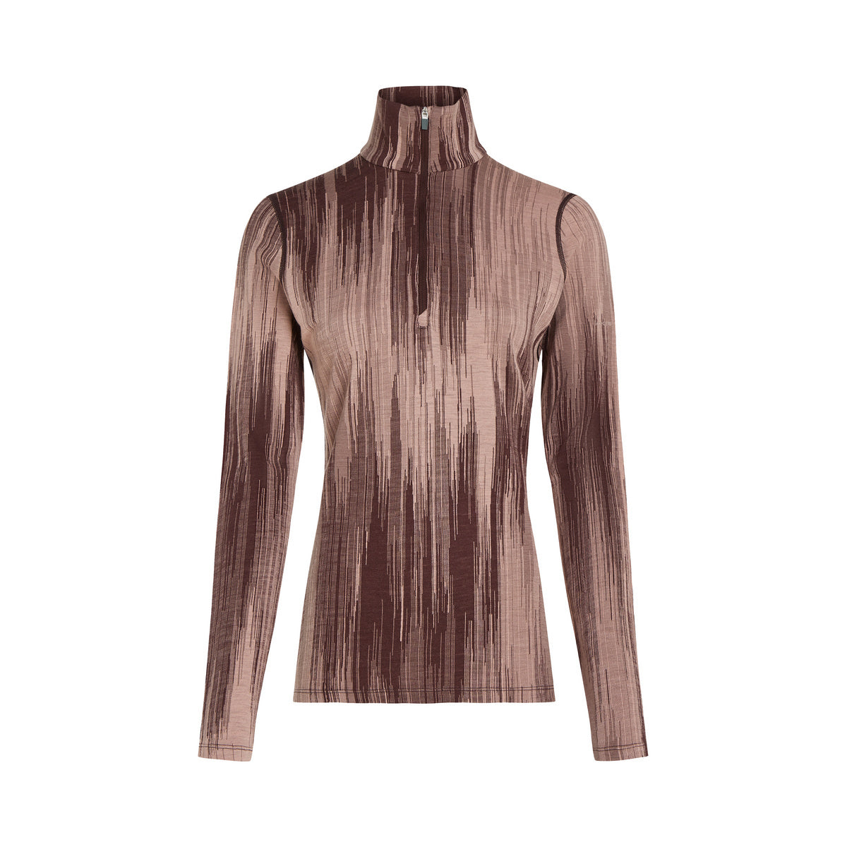 W Merino 260 Tech Vertex LS Half Zip Peak AOP