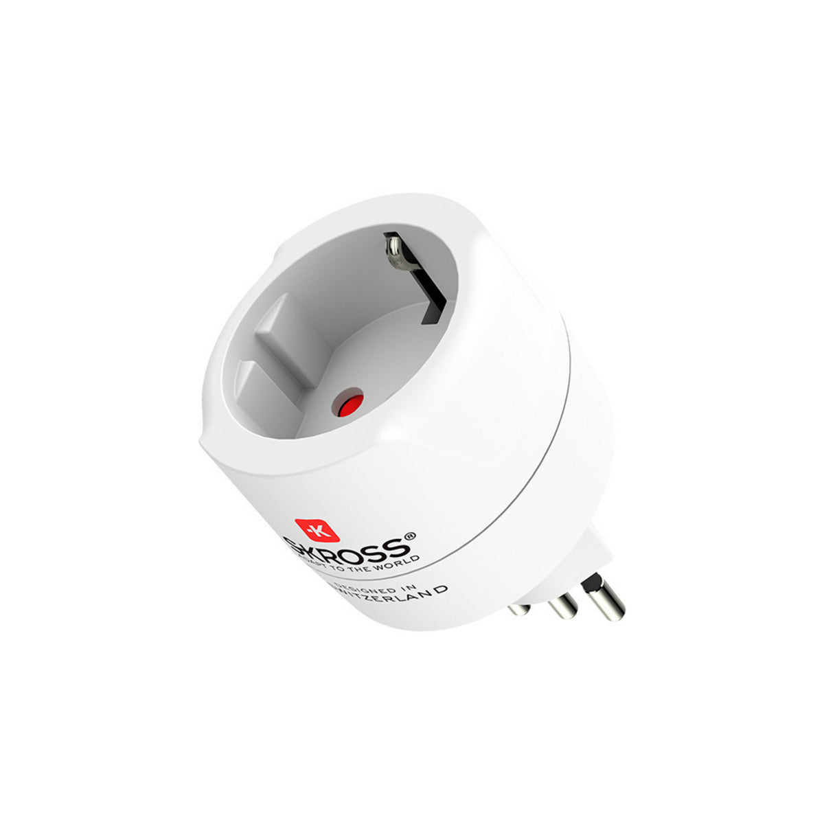 Travel Adapter Europe to Switzerland+Italy+Brasil