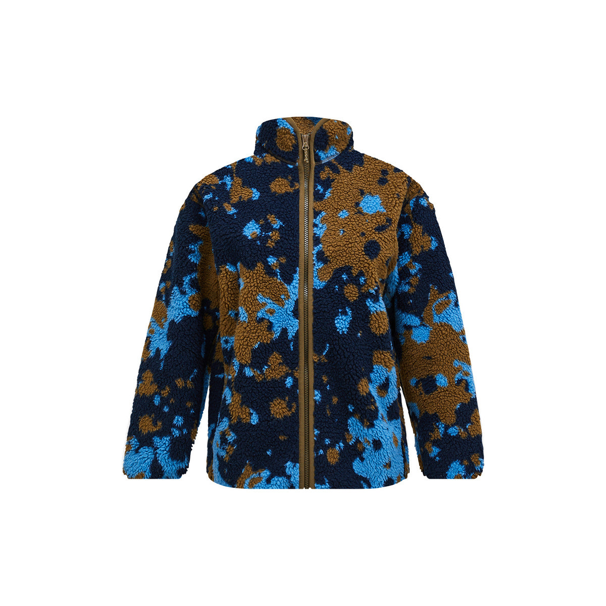 W Graphic Pile Jacket