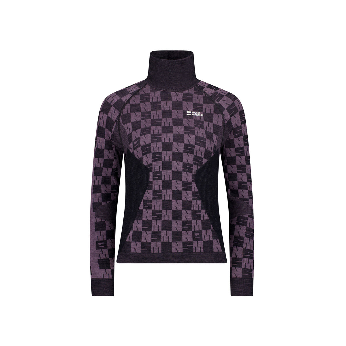 Ascender Merino Seamless Mock Neck Long Sleeve