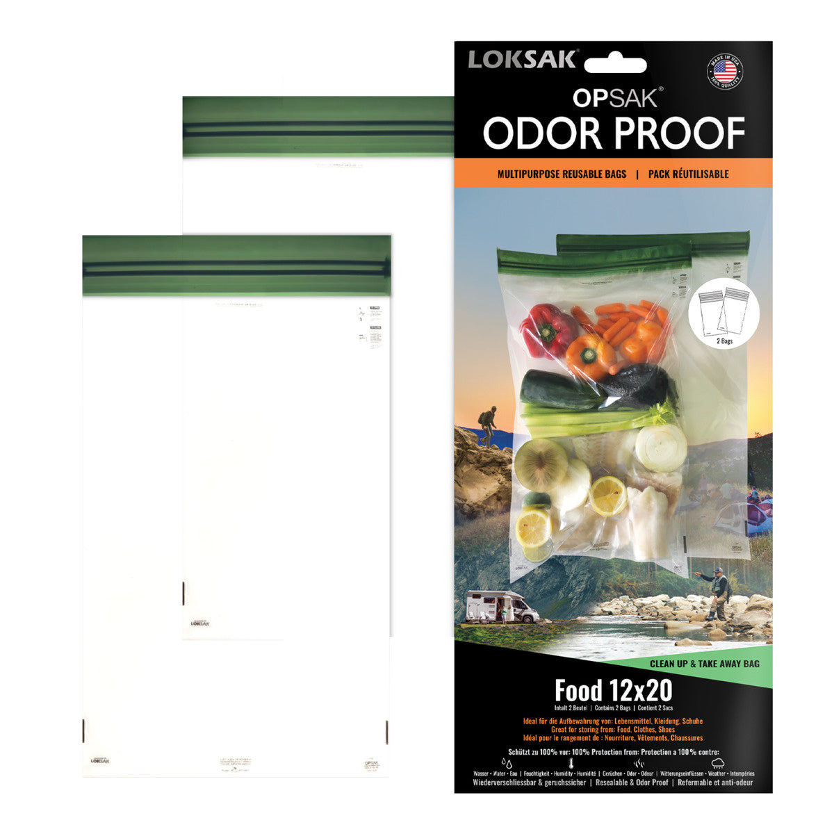 OPSAK 9x10 Food - 2 Stück