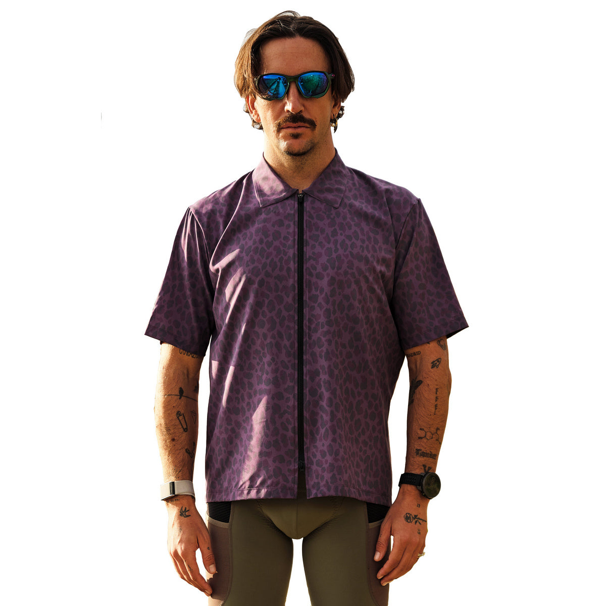 Beyond Gravel S/S Zip Shirt