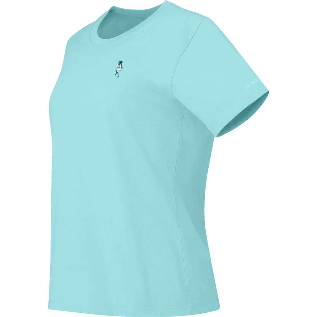 /29 cotton activity embroidery T-Shirt W's