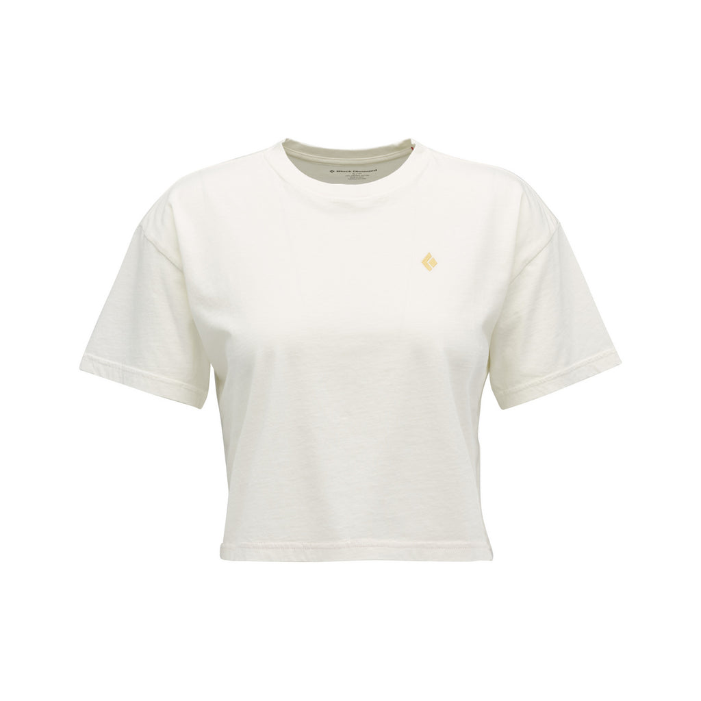 W Diamond Crop SS Tee