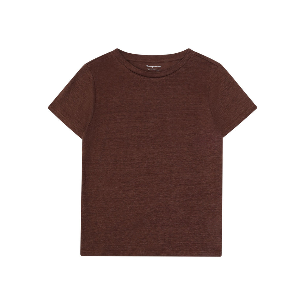 Regular Linen T-Shirt W