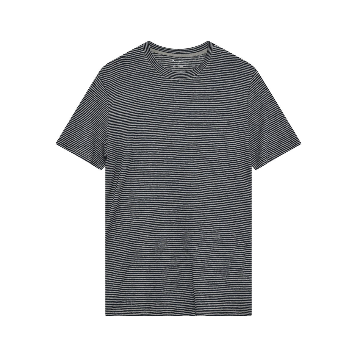 Organic Linen Striped T-Shirt M