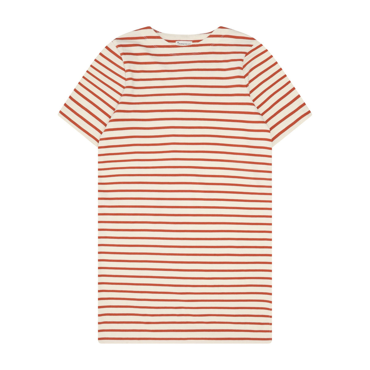 Organic Cotton Striped T-Shirt Dress F