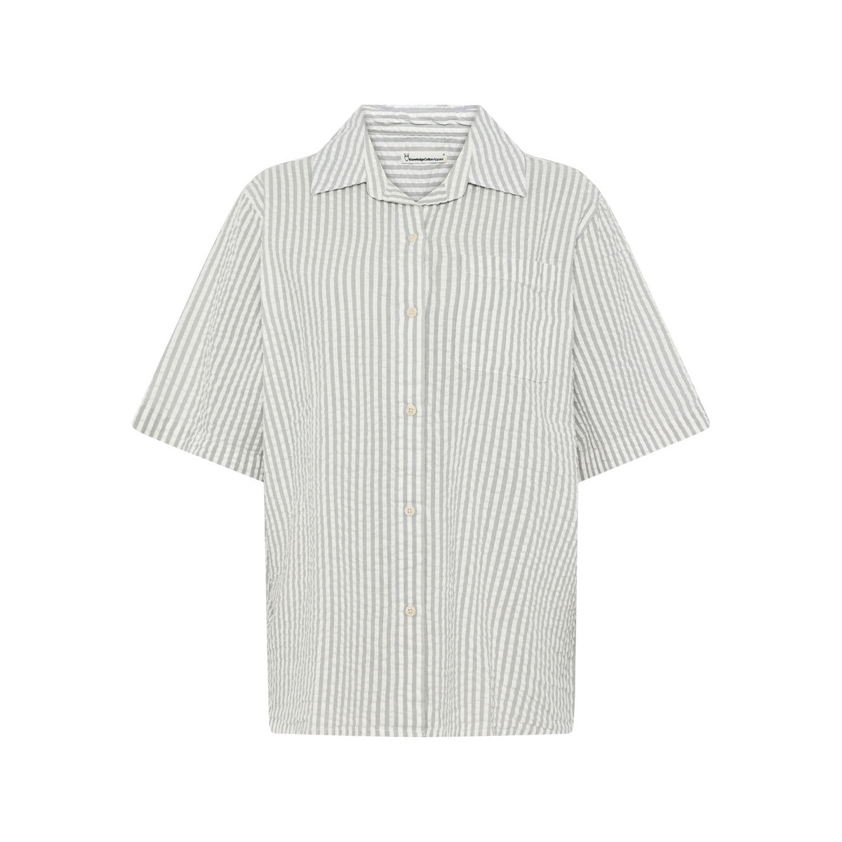 Seersucker Stripe SSd Shirt F