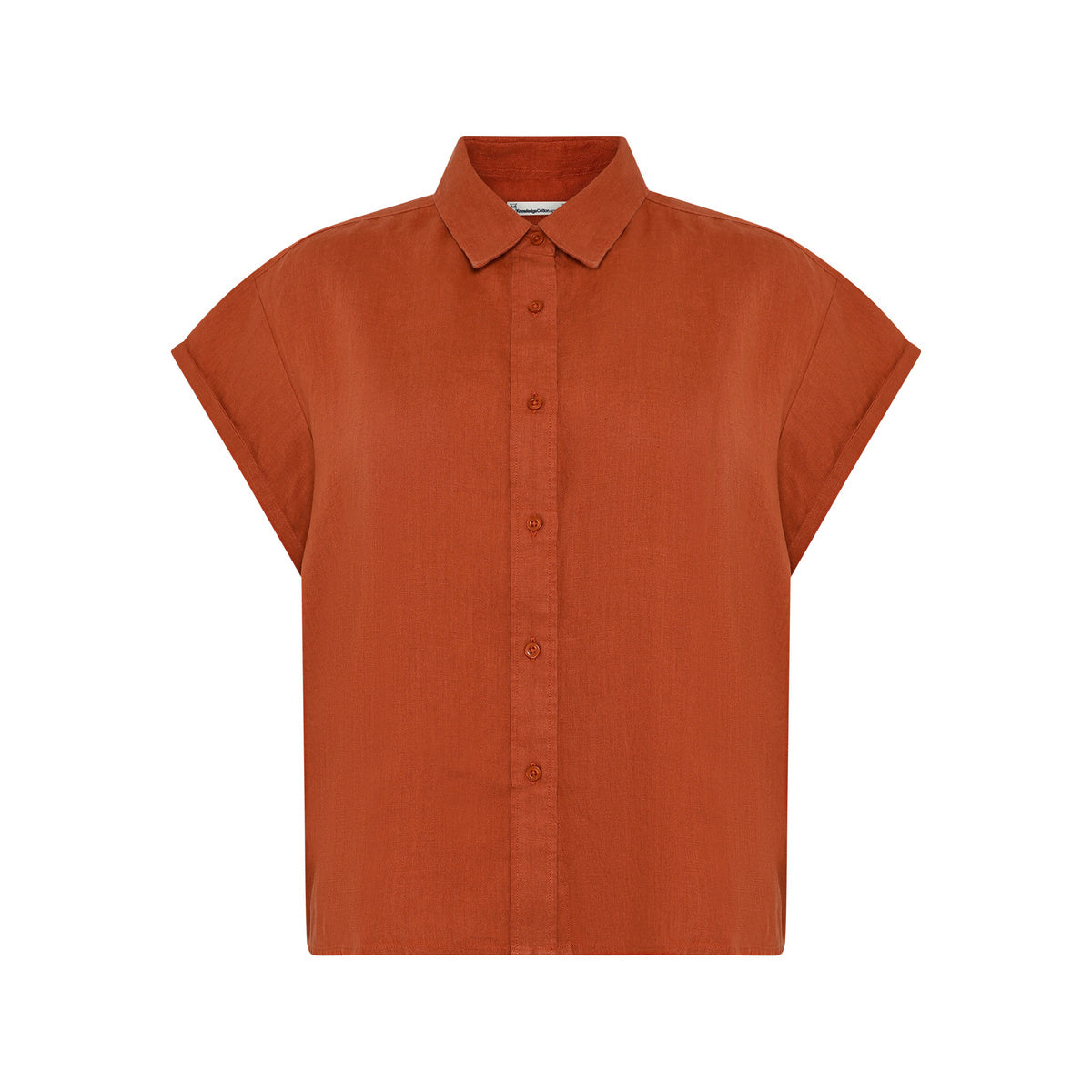 Aster Fold Up Short Sleeve Linen Shirt W