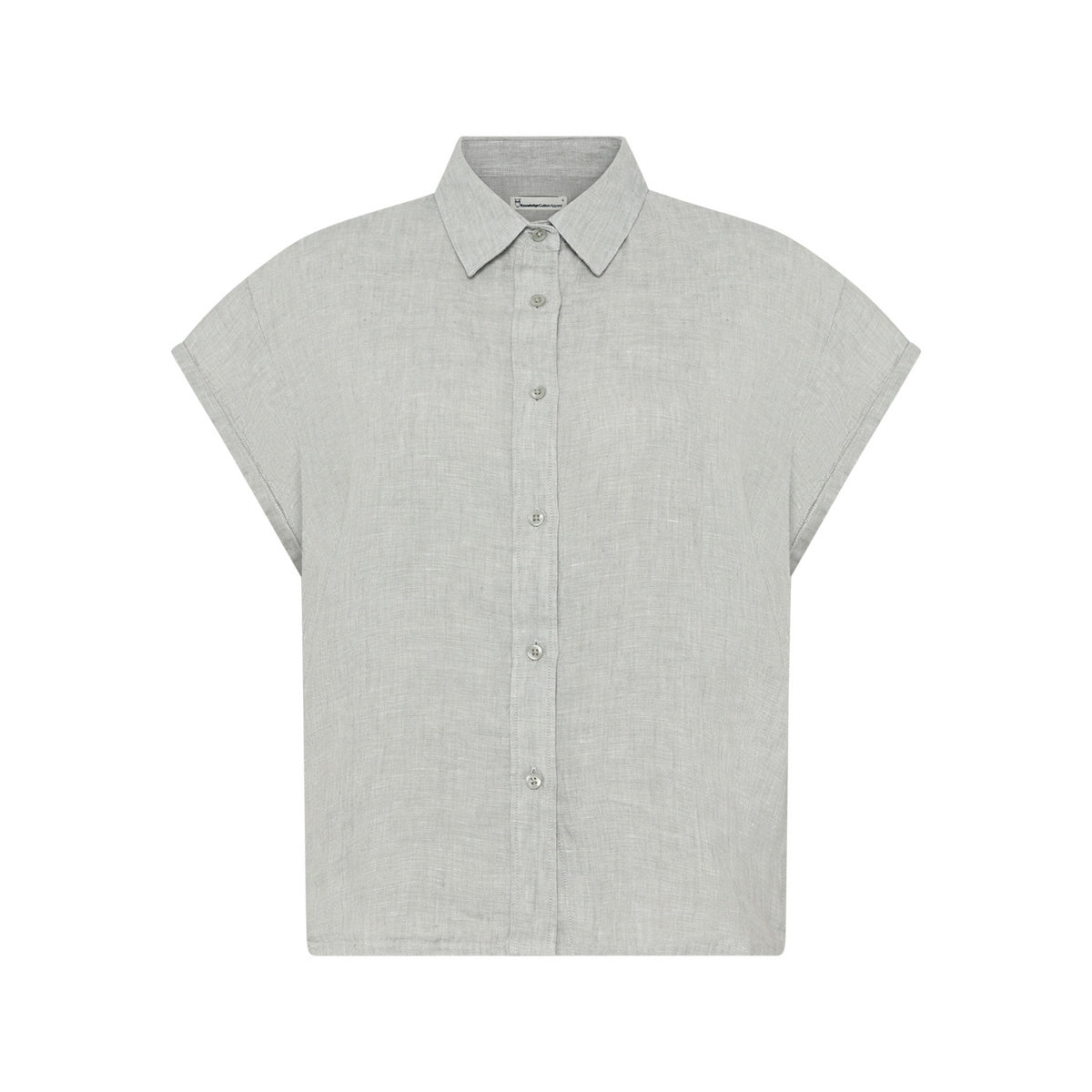 Aster Fold Up Short Sleeve Linen Shirt W