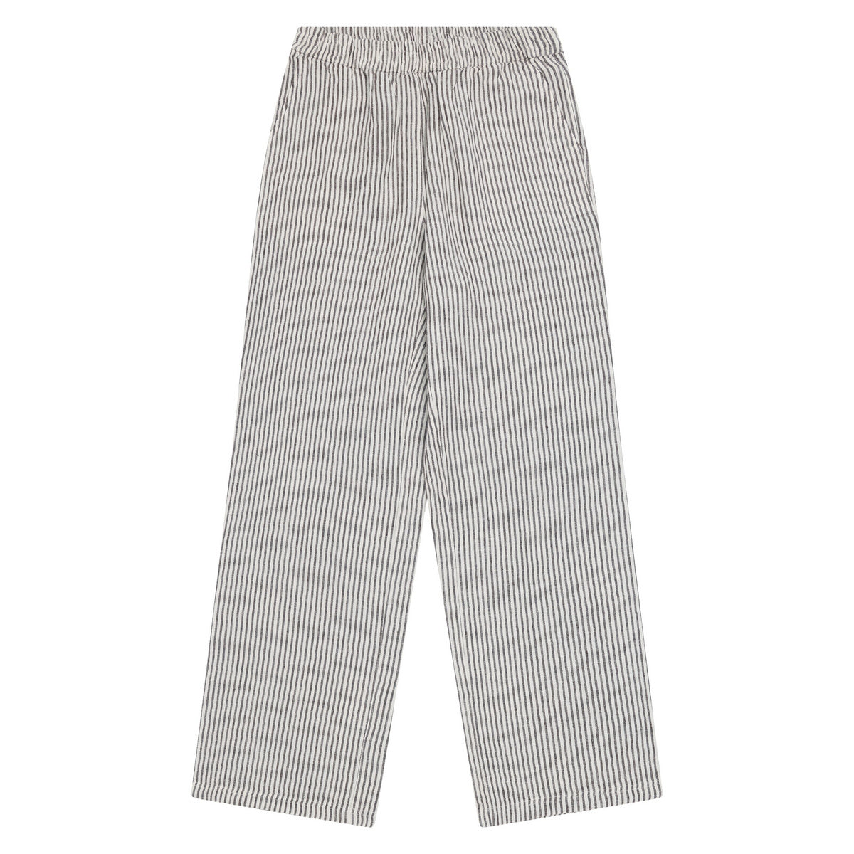 Posey Organic Linen Stripe Pant F