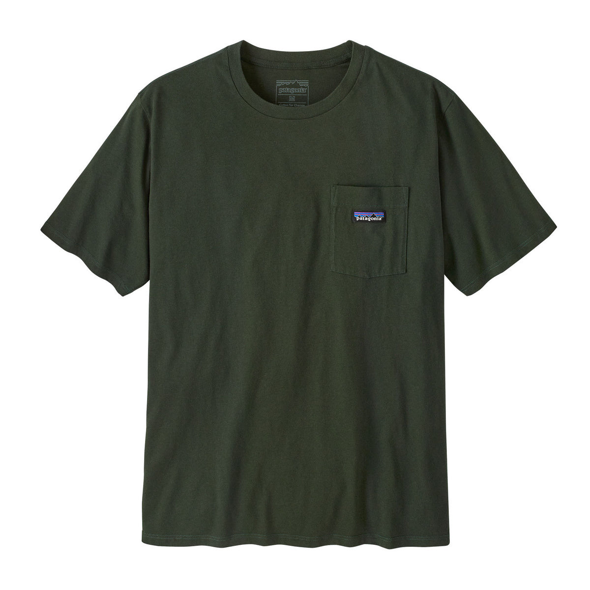 M's Reg. Organic Cert. Cotton LW Pocket Tee