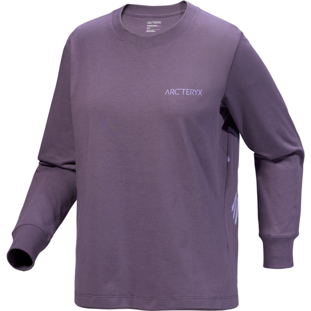 Kragg Cotton Bird Crew LS W