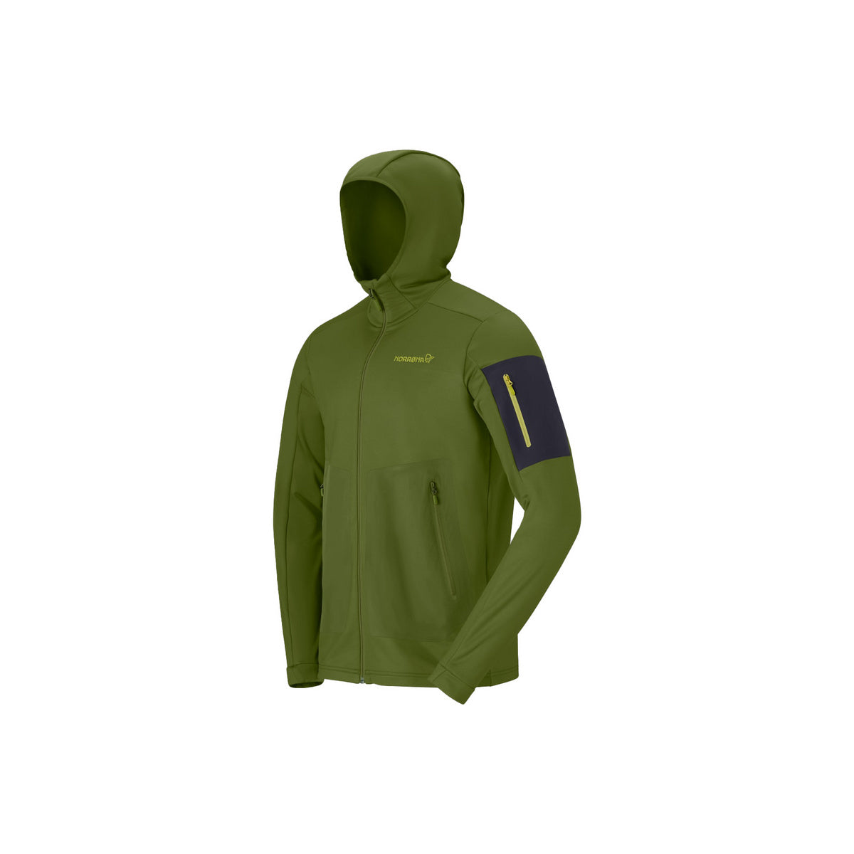 falketind warm2 stretch Hood M's