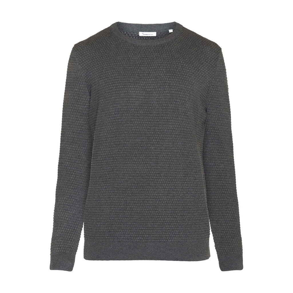 Vagn Regular Bubble Knit Crew Neck M