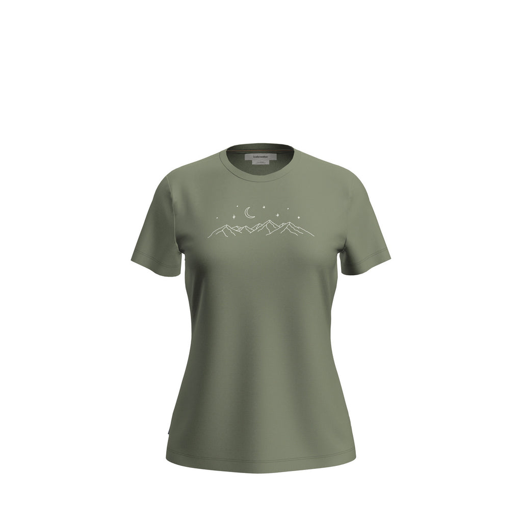 W Merino 150 Tech Lite SS Tee Sparkling Stars