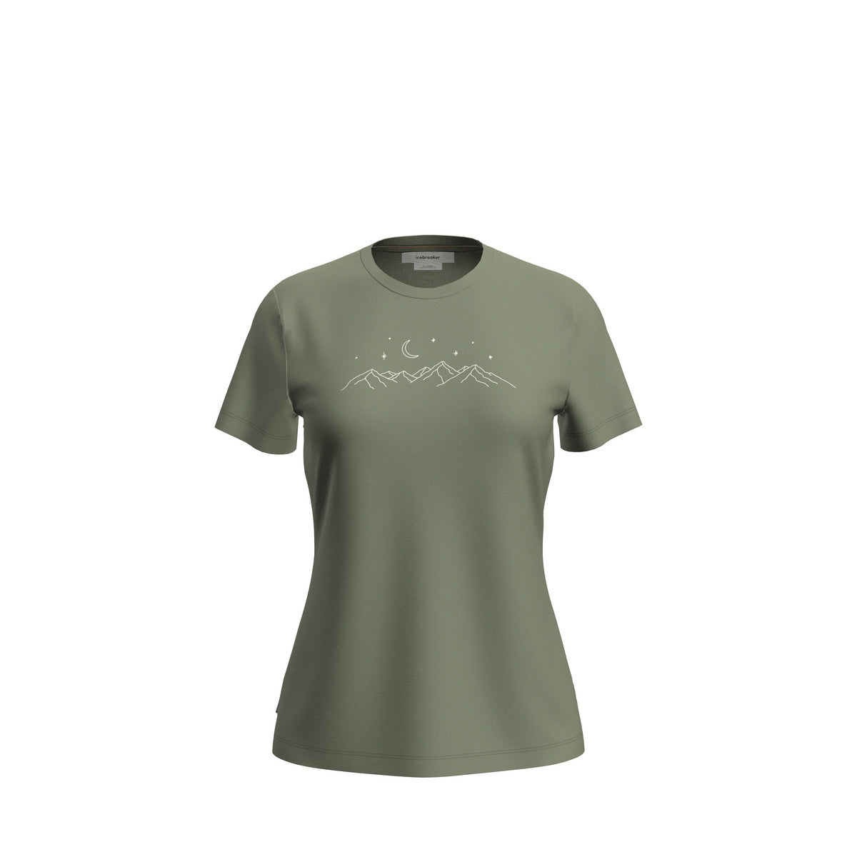 W Merino 150 Tech Lite SS Tee Sparkling Stars