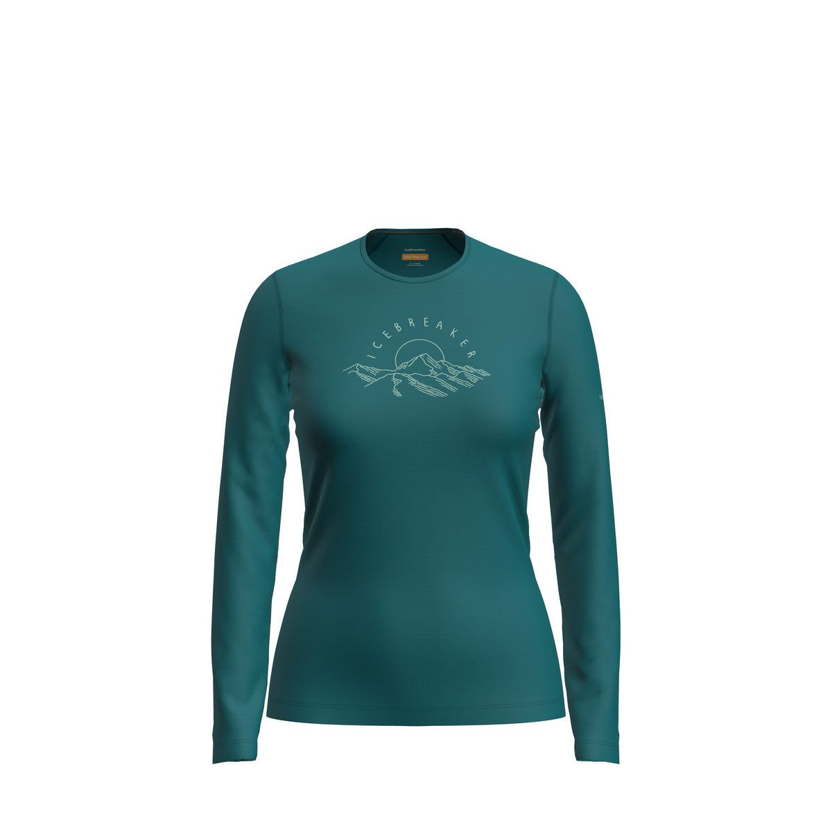 W Merino 200 Oasis LS Crewe Sunrise Summit