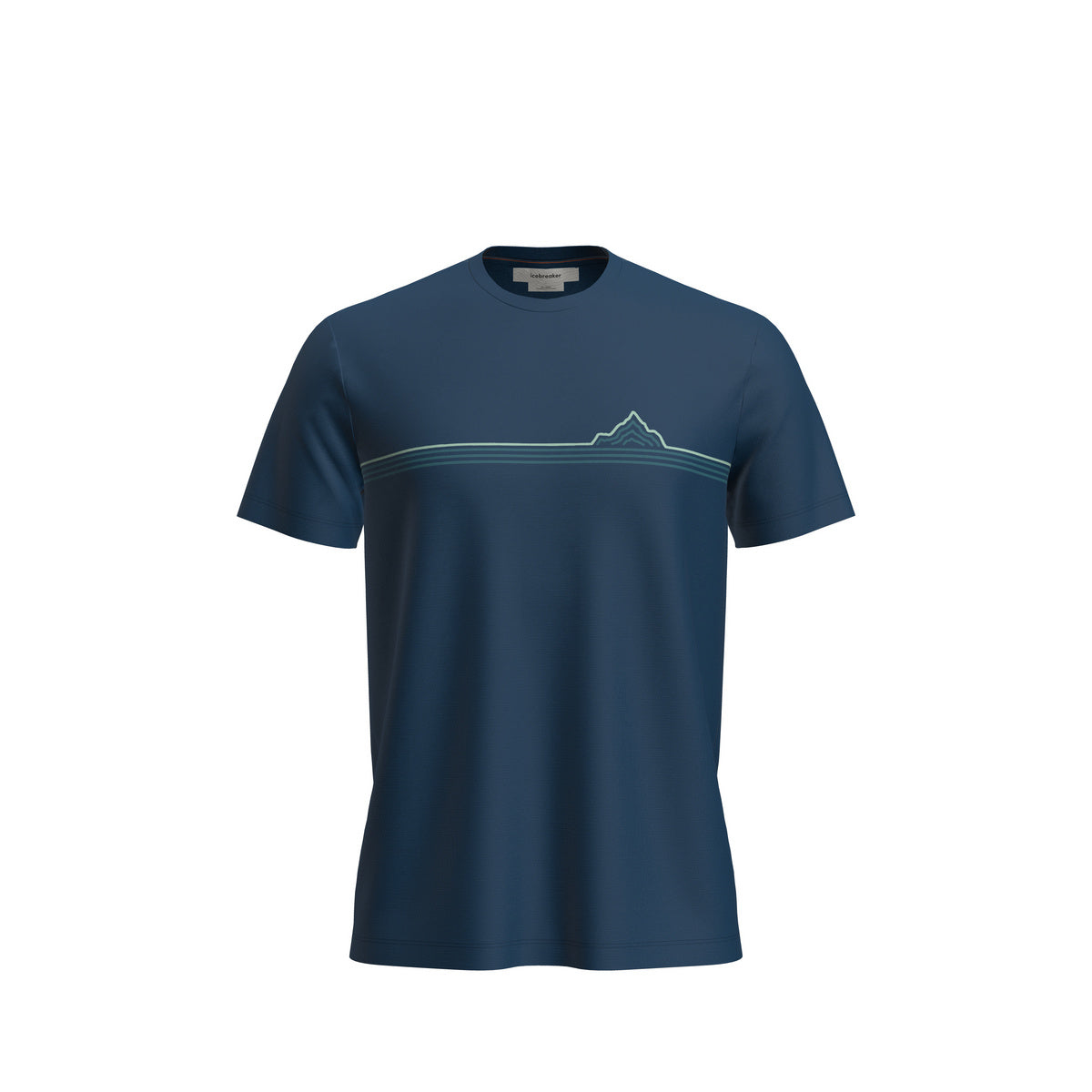 M Merino 150 Tech Lite SS Tee Range Stripes