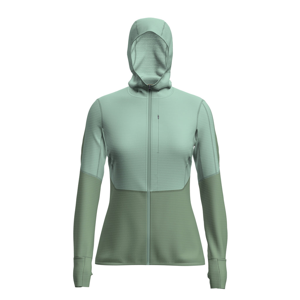 W Merino 200 Realfleece Descender LS Zip H