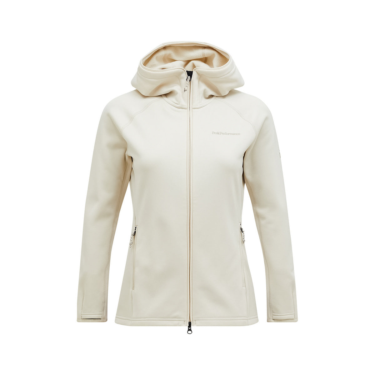 W Midlayer Zip Hood