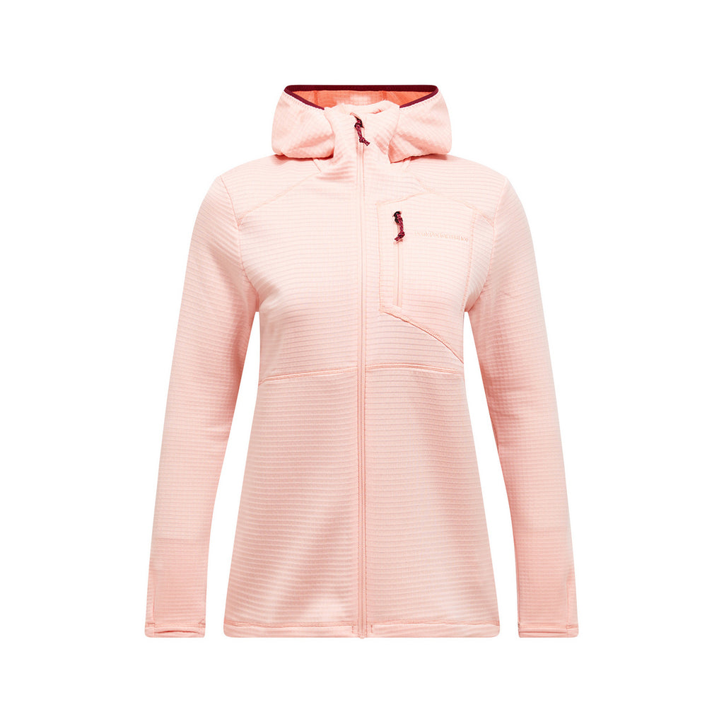 W Trail Polartec Zip Hood