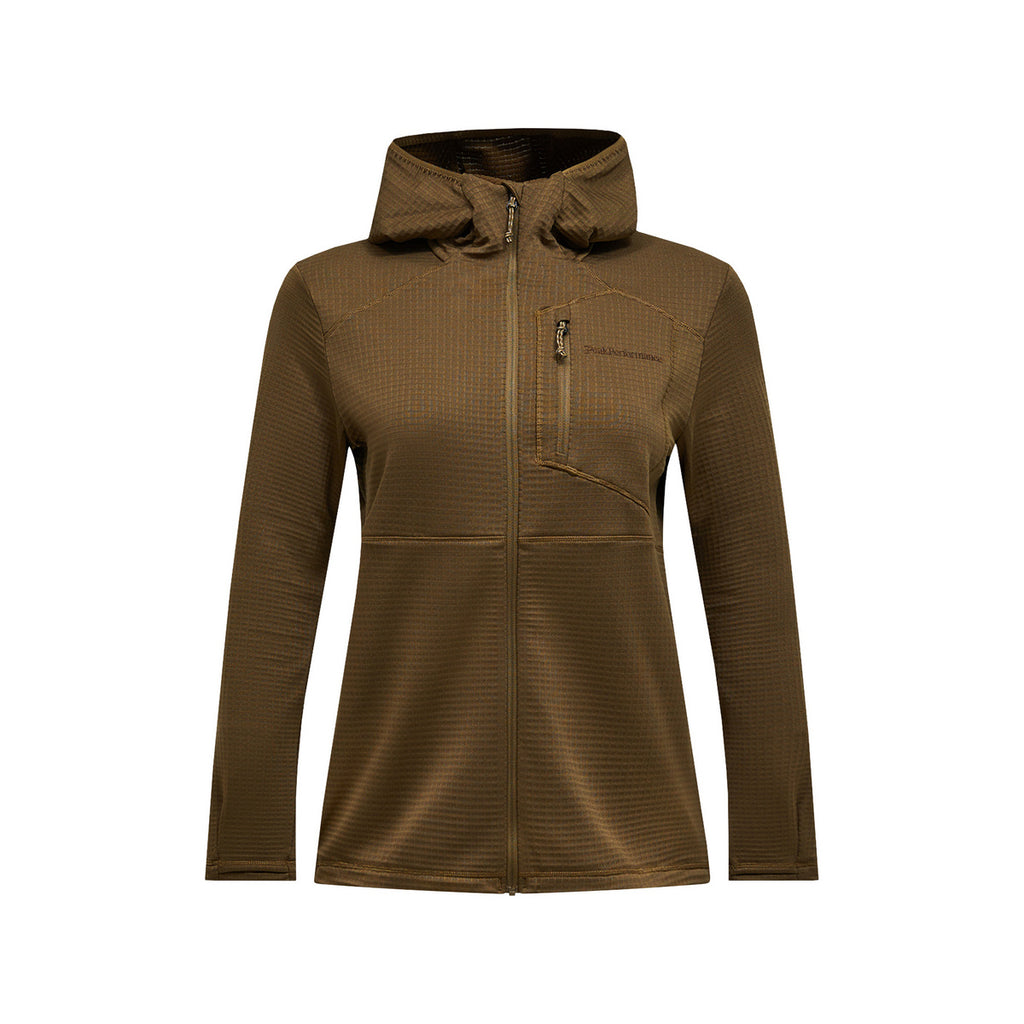 W Trail Polartec Zip Hood