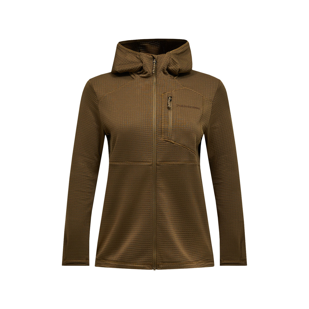 W Trail Polartec Zip Hood