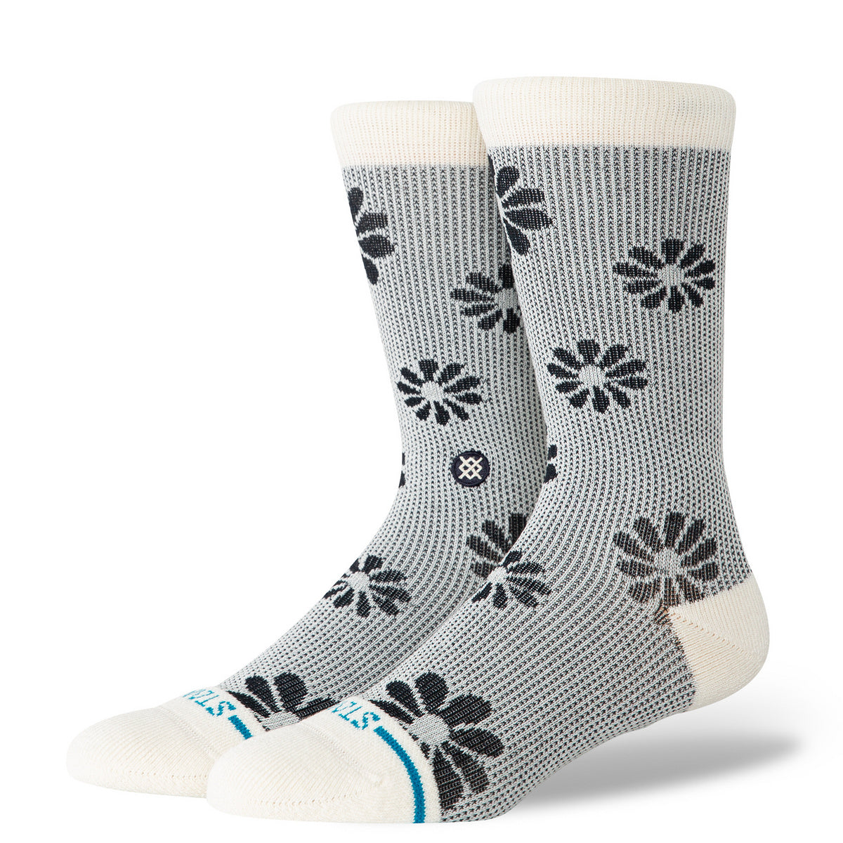 Floral Stitch Crew